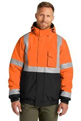 Image of CornerStone ANSI 107 Class 3 Economy Waterproof Insulated Bomber Jacket