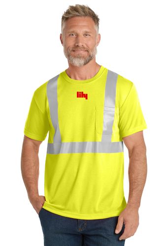 Safety Yellow Short Sleeve Reflective Tee image thumbnail Safety Yellow Short Sleeve Reflective Tee image thumbnail