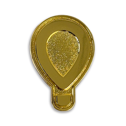 Image of PIN / GOLD SANDBLAST