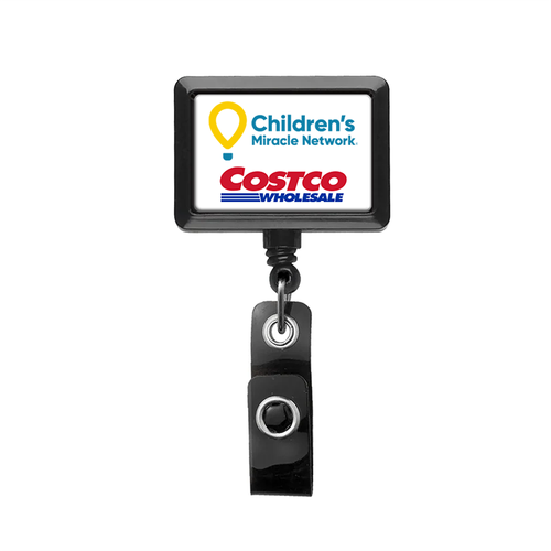 COSTCO JUMBO RECTANGLE BADGE REEL  image thumbnail