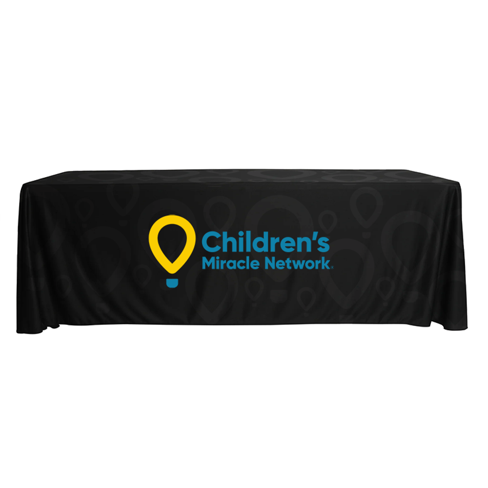 8 FOOT BLACK TABLE CLOTH primary image