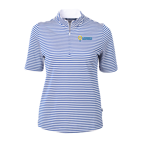 WOMENS CUTTER & BUCK 1/2 ZIP POLO image thumbnail