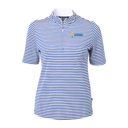 Image of WOMENS CUTTER & BUCK 1/2 ZIP POLO