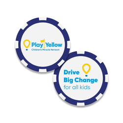 Image of PLAY YELLOW POKER CHIP