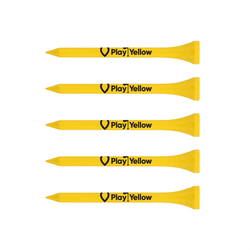 Image of PLAY YELLOW GOLF TEES