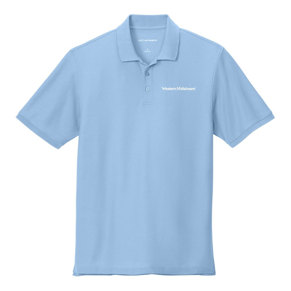 Port Authority Signature Pique Polo - Cloud Blue primary image