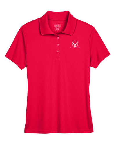 Performance Pique Polo - Red image thumbnail