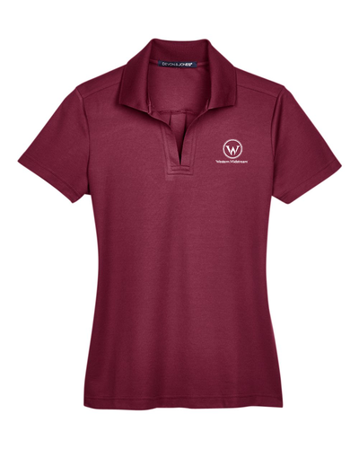 Devon & Jones Performance Polo - Burgundy image thumbnail
