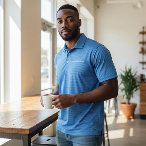 Greg Norman Freedom Micro Pique Stripe image thumbnail