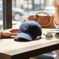 Image of Garment Washed Blue Cap