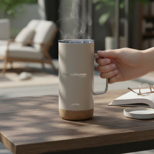 Perka® Kerstin Stainless Steel Mug 16 oz. image thumbnail