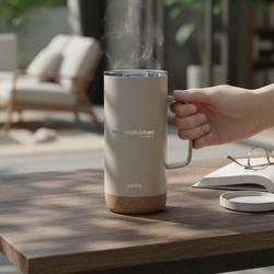 Image of Perka® Kerstin Stainless Steel Mug 16 oz.