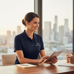 Image of Devon & Jones Performance Polo - Navy