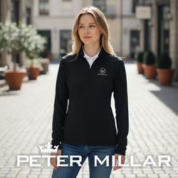 Image of Peter Millar Quarter-Zip - Navy
