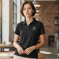 Image of Devon & Jones Performance Polo - Black