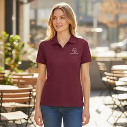 Image of Devon & Jones Performance Polo - Burgundy