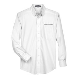 Image of Men's Crown Collection Broadcloth Woven Dress Shirt