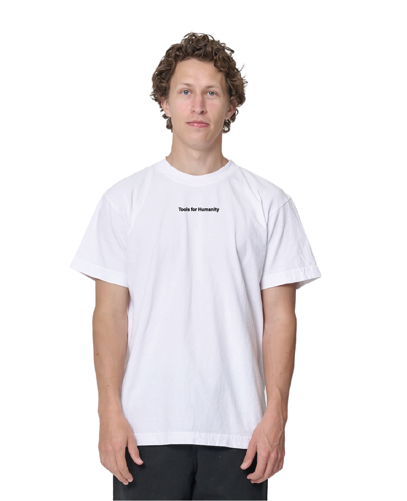 Image of White Unisex Everybody World T-Shirt