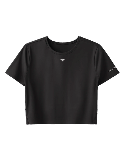 Women's Rhone Cropped Workout T-shirt image thumbnail