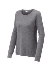 Image of Sport-Tek Women's Exchange 1.5 Long Sleeve Crew LST710
