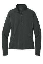 Image of Sport-Tek Women's Sport-Wick Stretch 1/4-Zip Pullover. LST850