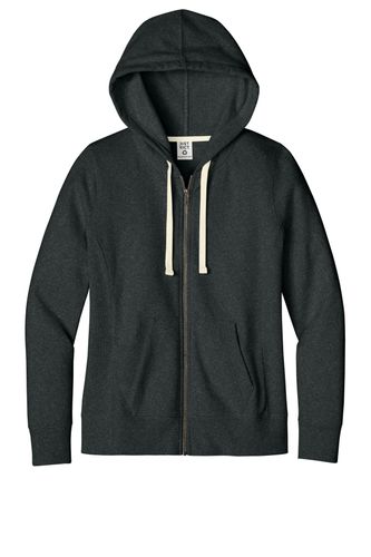 District Women's Re-Fleece Full-Zip Hoodie DT8103 image thumbnail