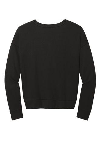 District Women's Perfect Tri Fleece V-Neck Sweatshirt DT1312 image thumbnail