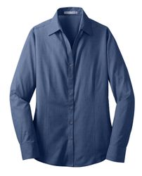 Image of Port Authority Women's Crosshatch Easy Care Shirt. L640