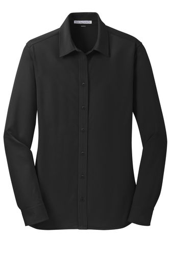 Port Authority Women's Dimension Knit Dress Shirt. L570 image thumbnail