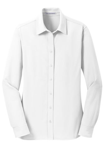 Port Authority Women's Dimension Knit Dress Shirt. L570 image thumbnail