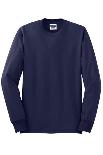 Jerzees - Dri-Power 50/50 Cotton/Poly Long Sleeve T-Shirt. 29LS image thumbnail Jerzees - Dri-Power 50/50 Cotton/Poly Long Sleeve T-Shirt. 29LS image thumbnail