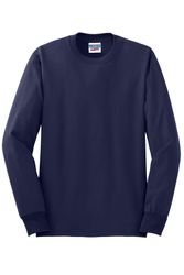 Image of Jerzees - Dri-Power 50/50 Cotton/Poly Long Sleeve T-Shirt. 29LS