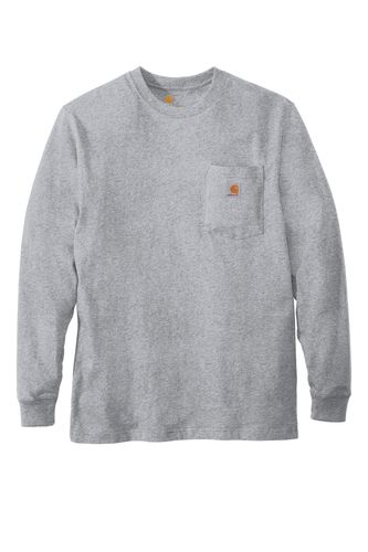 Carhartt Workwear Pocket Long Sleeve T-Shirt. CTK126 image thumbnail