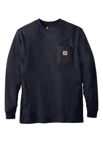 Carhartt Workwear Pocket Long Sleeve T-Shirt. CTK126 image thumbnail