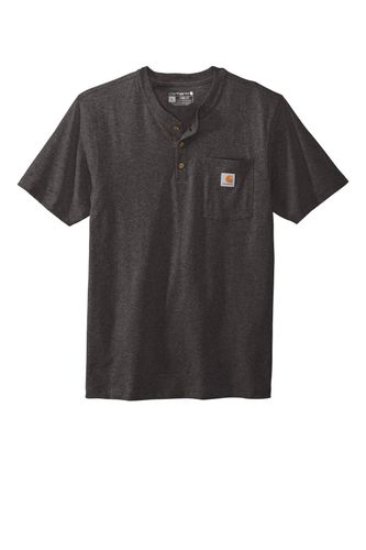 Carhartt Short Sleeve Henley T-Shirt CTK84 image thumbnail