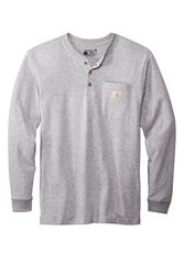 Image of Carhartt Long Sleeve Henley T-Shirt CTK128