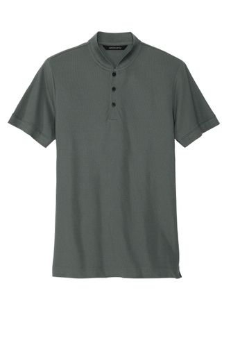 Mercer+Mettle Stretch Pique Henley MM1008 image thumbnail