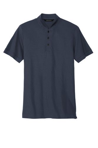 Mercer+Mettle Stretch Pique Henley MM1008 image thumbnail