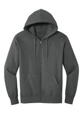 Image of District Perfect Weight Fleece Full-Zip Hoodie DT1103