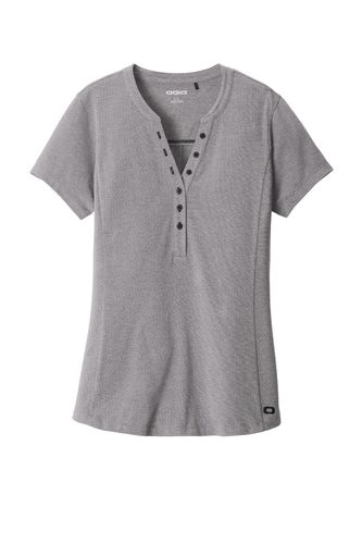 OGIO Women's Tread Henley. LOG136 image thumbnail