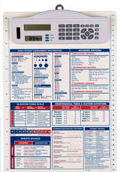 Image of Nursing Reference Clipboard with Calculator