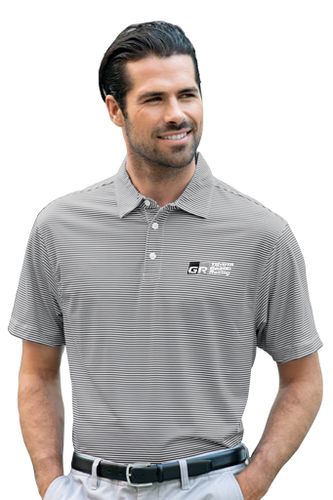 Image of GR Tonal Micro-Stripe Polo