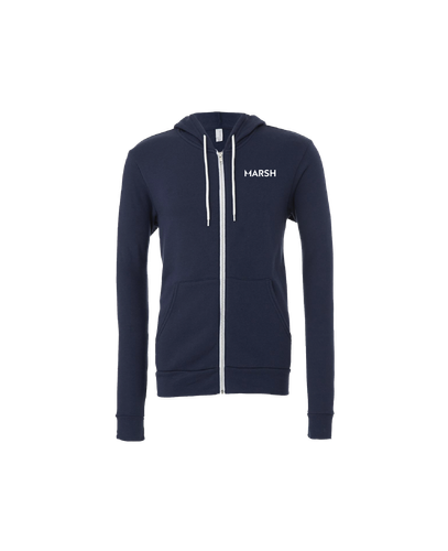 Image of Bella+Canvas Unisex Fleece Zip-Up