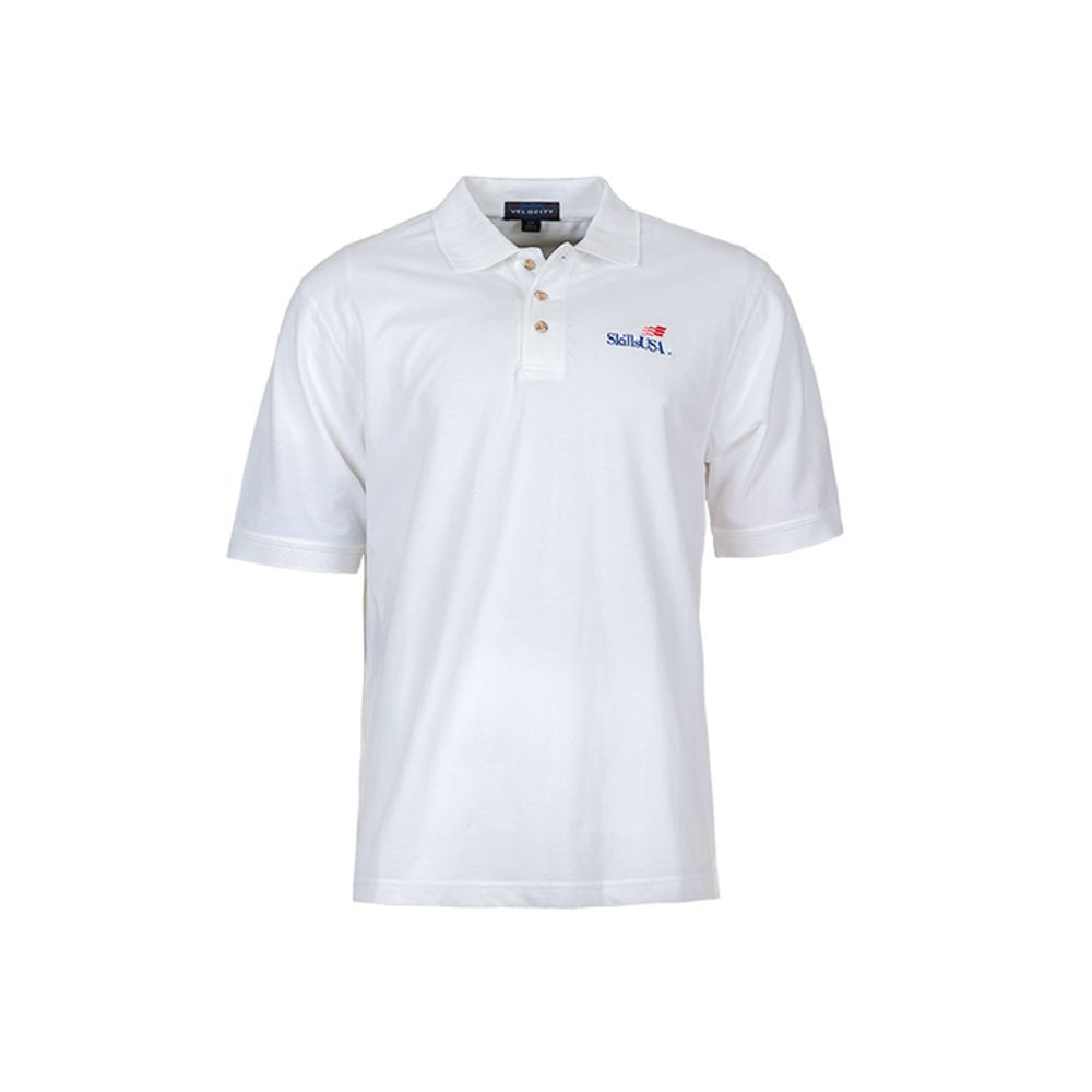 Men's White Polo primary image