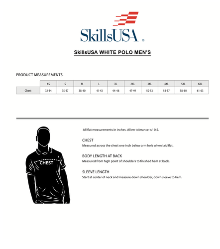 Men's White Polo image thumbnail