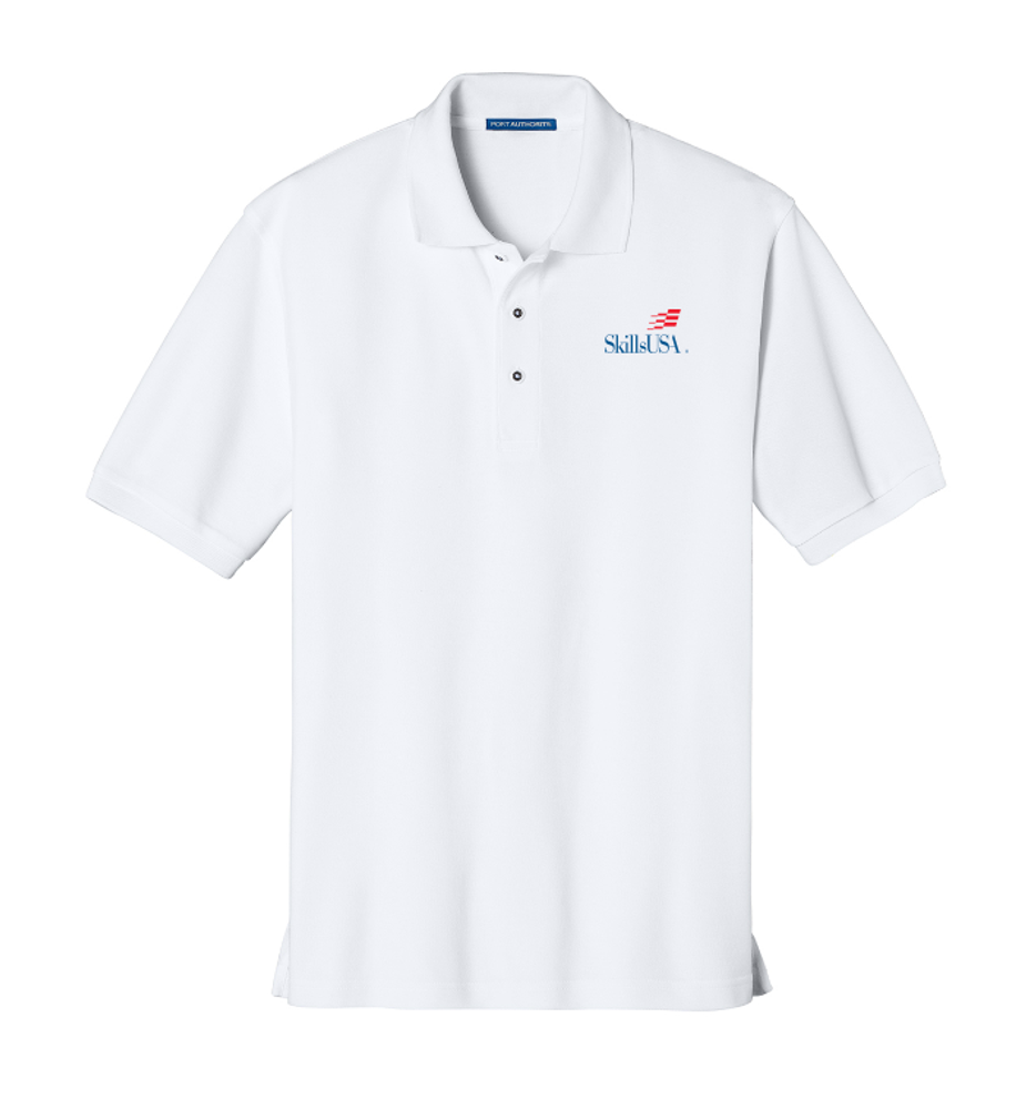 Men's White Polo primary image