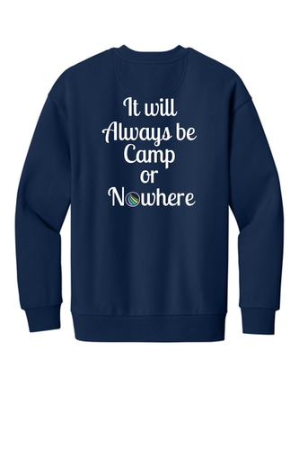 District V.I.T. Heavyweight Fleece Crew DT6154 NAVY image thumbnail