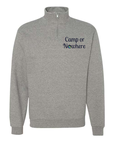 1/4-Zip Cadet Collar Sweatshirt OXFORD image thumbnail 1/4-Zip Cadet Collar Sweatshirt OXFORD image thumbnail