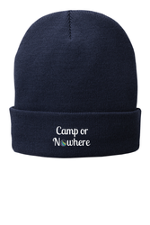 Image of Fleece-Lined Knit Cap. CP90L