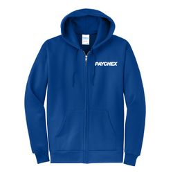 Image of Port & Co Full-Zip Hooded Sweatshirt